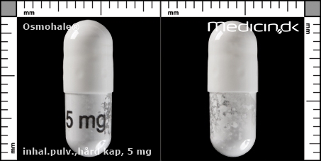 inhalationspulver, kapsler  5 mg