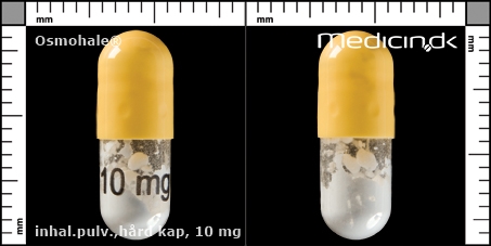 inhalationspulver, kapsler  10 mg