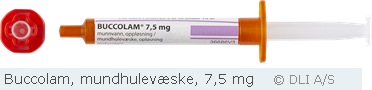 Buccolam, mundhulevæske, 7,5 mg