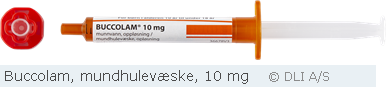 Buccolam, mundhulevæske, 10 mg