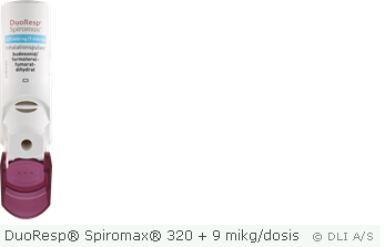 DuoResp® Spiromax® 320 + 9 mikg/dosis