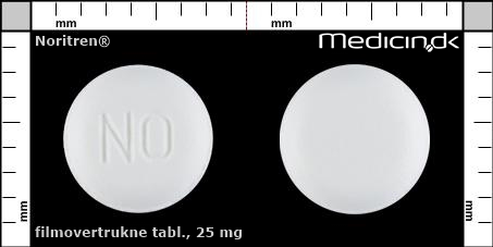 filmovertrukne tabletter 25 mg 