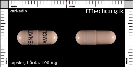hårde kapsler 100 mg 