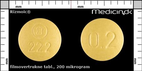 filmovertrukne tabletter 200 mikrogram 