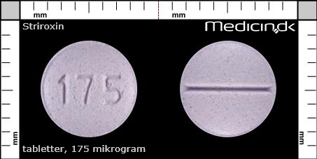 tabletter 175 mikrogram 