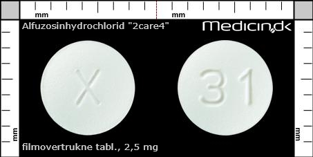 filmovertrukne tabletter 2,5 mg 